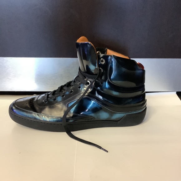 Bally Sneakers Atra Metalic Black/Blue - Picture 1 of 9